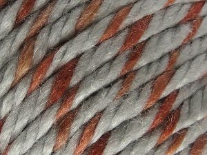 Fiber Content 100% Acrylic, Orange, Brand Ice Yarns, Grey, fnt2-79080 