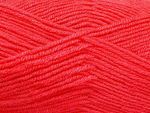 Fiber Content 50% Wool, 50% Acrylic, Salmon, Brand Ice Yarns, fnt2-79653