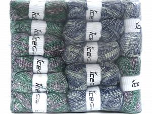 Mega Star Yarns In this list; you see most recent 50 mixed lots. <br> To see all <a href=&amp/mixed_lots/o/4#list&amp>CLICK HERE</a> (Old ones have much better deals)<hr> Composition 50% Acrylique, 30% Polyester, 20% Laine, Brand Ice Yarns, fnt2-79730 