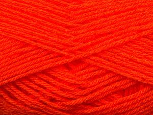 Contenido de fibra 100% AcrÃ­lico, Neon Orange, Brand Ice Yarns, fnt2-79799 