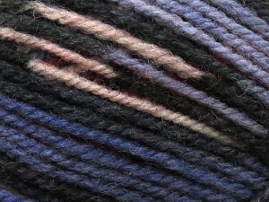 Fiber Content 65% Acrylic, 35% Wool, Red, Pink, Lilac Shades, Brand Ice Yarns, Black, fnt2-79897 