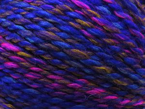 Contenido de fibra 65% Acrílico, 35% Lana, Turquoise, Purple, Pink, Brand Ice Yarns, Gold, fnt2-79923