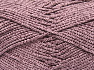 Composition 52% Coton, 48% Bambou, Light Maroon, Brand Ice Yarns, Yarn Thickness 3 Light DK, Light, Worsted, fnt2-80066 
