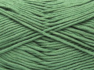 Composition 52% Coton, 48% Bambou, Light Green, Brand Ice Yarns, Yarn Thickness 3 Light DK, Light, Worsted, fnt2-80067 