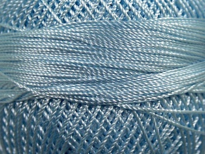 Fiber Content 100% Micro Fiber, Brand YarnArt, Light Blue, Yarn Thickness 0 Lace Fingering Crochet Thread, fnt2-17320