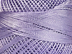 Fiber Content 100% Micro Fiber, Brand YarnArt, Lilac, Yarn Thickness 0 Lace Fingering Crochet Thread, fnt2-17326