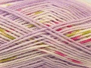Composition 100% Baby acrylique, White, Pink, Lilac, Brand Ice Yarns, Green, Yarn Thickness 2 Fine Sport, Baby, fnt2-22046