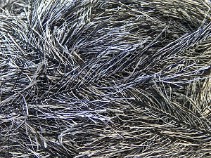 Fiber Content 100% Polyester, White, Brand Ice Yarns, Black, Yarn Thickness 5 Bulky Chunky, Craft, Rug, fnt2-22702