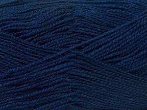 Contenido de fibra 100% AcrÃ­lico, Navy, Brand Ice Yarns, Yarn Thickness 1 SuperFine Sock, Fingering, Baby, fnt2-24608 