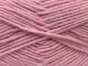 Composition 70% Dralon, 30% Alpaga, Light Pink, Brand Ice Yarns, Yarn Thickness 4 Medium Worsted, Afghan, Aran, fnt2-25378 