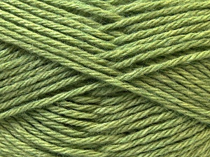 Composition 70% Dralon, 30% Alpaga, Brand Ice Yarns, Green, Yarn Thickness 4 Medium Worsted, Afghan, Aran, fnt2-25665 