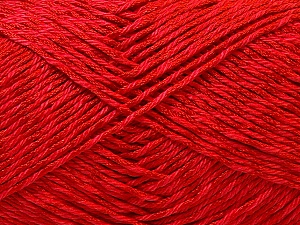 Fiber Content 50% Cotton, 50% Polyester, Red, Brand Ice Yarns, Yarn Thickness 2 Fine Sport, Baby, fnt2-33044