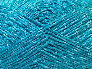 Fiber Content 50% Polyester, 50% Cotton, Turquoise, Brand Ice Yarns, Yarn Thickness 2 Fine Sport, Baby, fnt2-33051