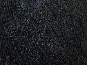 Trellis Fiber Content 100% Polyester, Brand Ice Yarns, Black, Yarn Thickness 5 Bulky Chunky, Craft, Rug, fnt2-34020