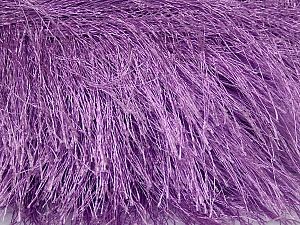 Fiber Content 100% Polyester, Lilac, Brand Ice Yarns, Yarn Thickness 6 SuperBulky Bulky, Roving, fnt2-42074