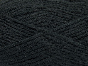 Composition 70% Dralon, 30% Alpaga, Brand Ice Yarns, Black, Yarn Thickness 4 Medium Worsted, Afghan, Aran, fnt2-44925 