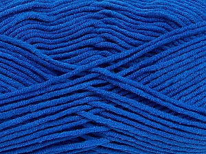 Loren Furry Knitting Yarn, Saxe Blue - RF004