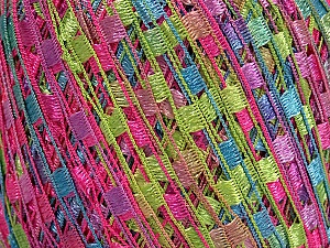 Trellis Fiber Content 100% Polyester, Pink, Lilac, Brand Ice Yarns, Green, Blue, Yarn Thickness 5 Bulky Chunky, Craft, Rug, fnt2-46585