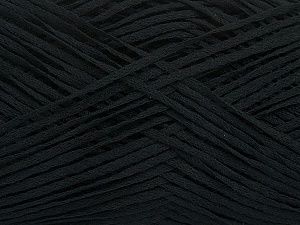 Composition 50% Coton, 50% Acrylique, Brand Ice Yarns, Black, Yarn Thickness 2 Fine Sport, Baby, fnt2-49416