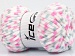 Chenille Baby Colors White, Pink, Light Grey