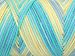 Macrame Cotton Print Light Yellow, Light Grey, Green Shades