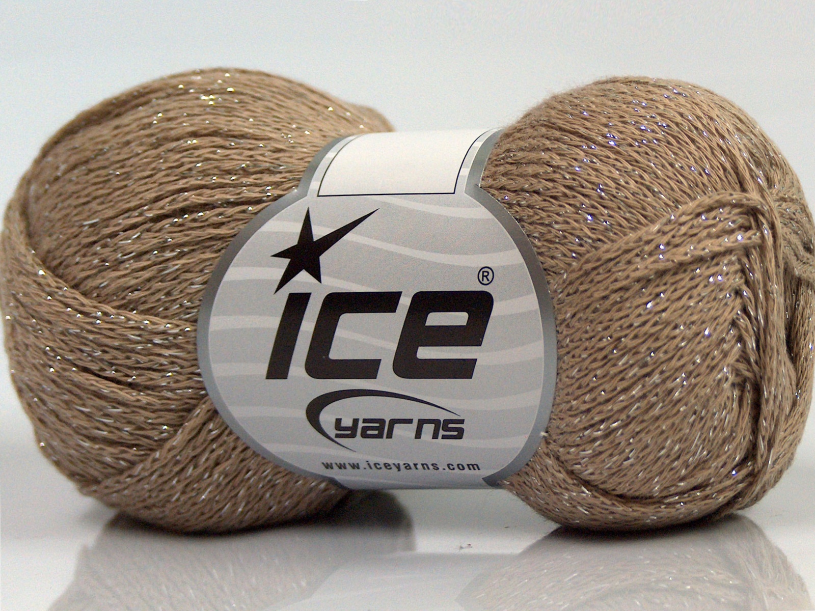 Camel Grey Knitting Cotton Yarn