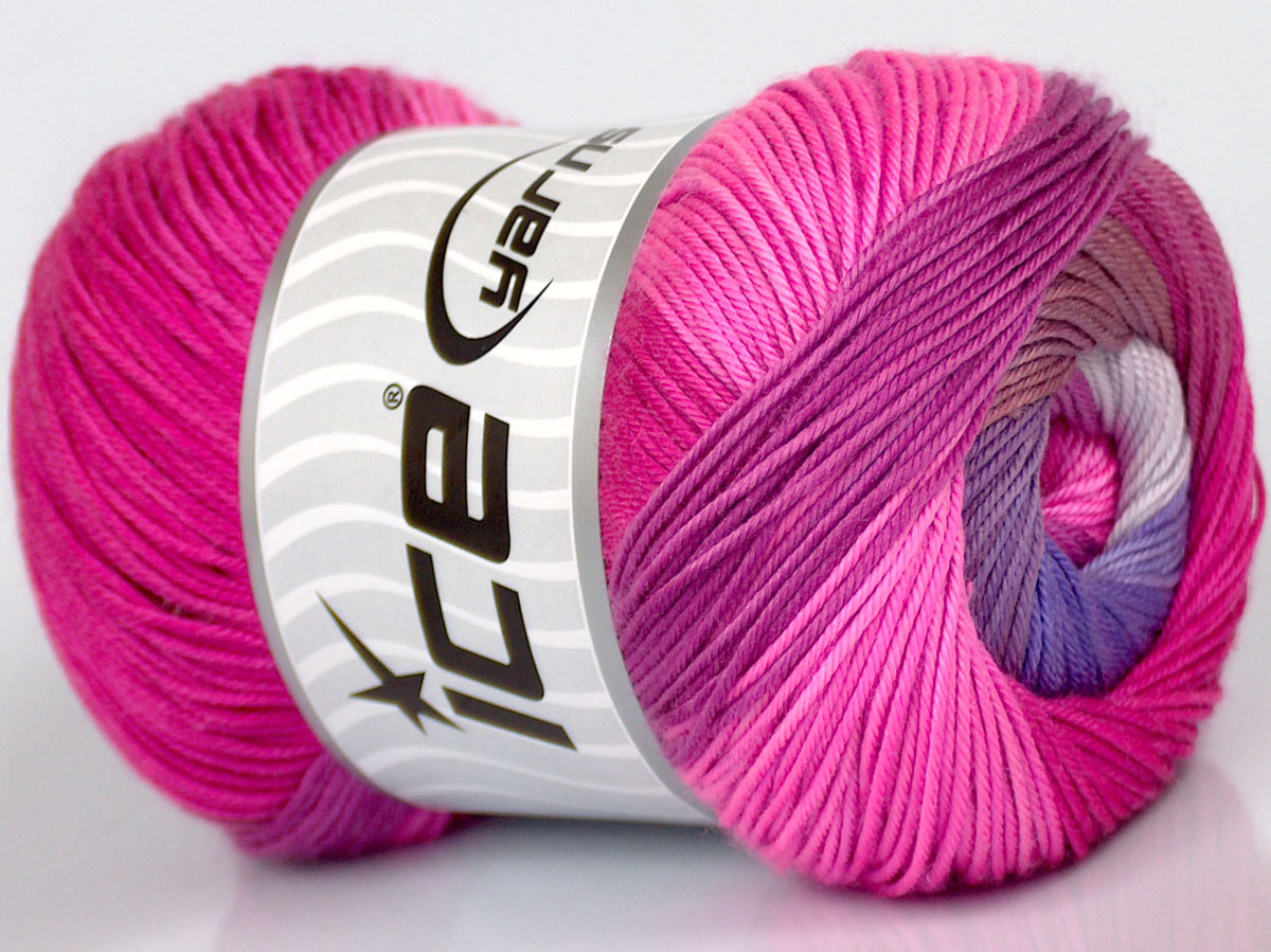 NEW PINK Cotton Cake, 3.53 Oz, Cotton Yarn, Pink Yarn for