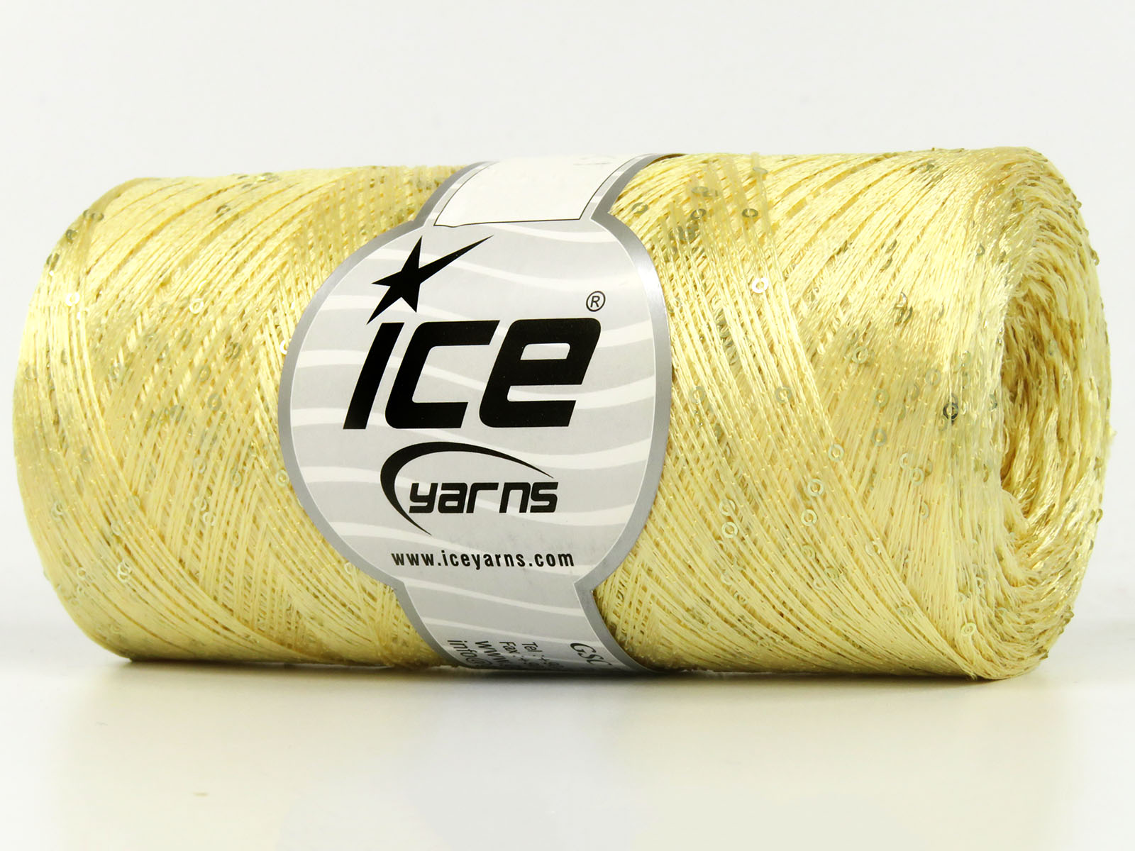 Petite Paillette Cone Gold at Ice Yarns Online Yarn Store