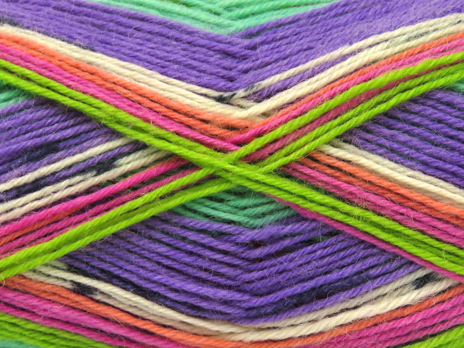 Magic Sock by Ice Yarns, Washable Wool, Self striping yarn