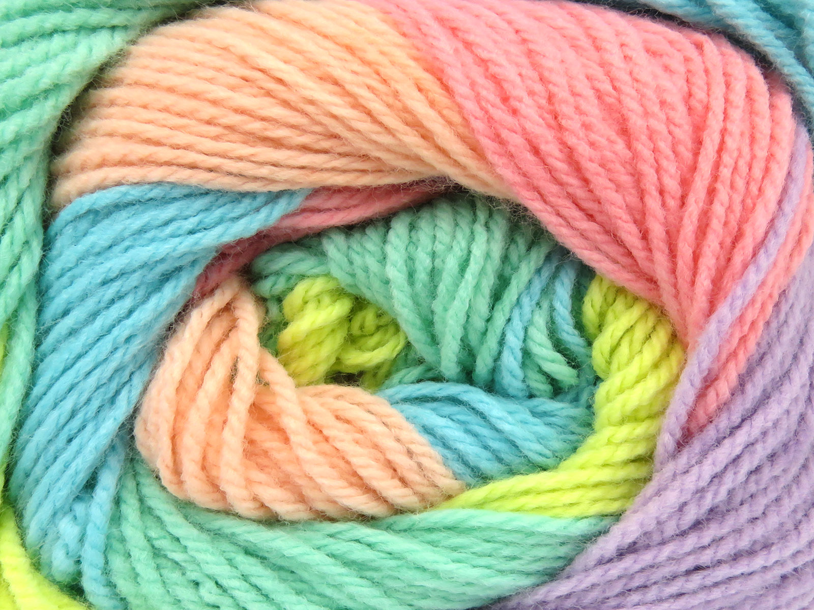 Pastel Rainbow (Hand Dyed Chenille Yarn)