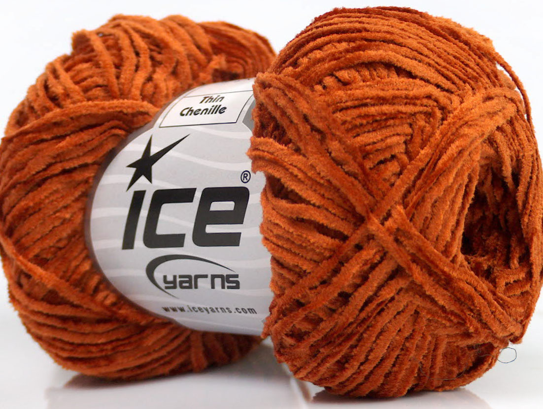 Thin Chenille at Ice Yarns Online Yarn Store