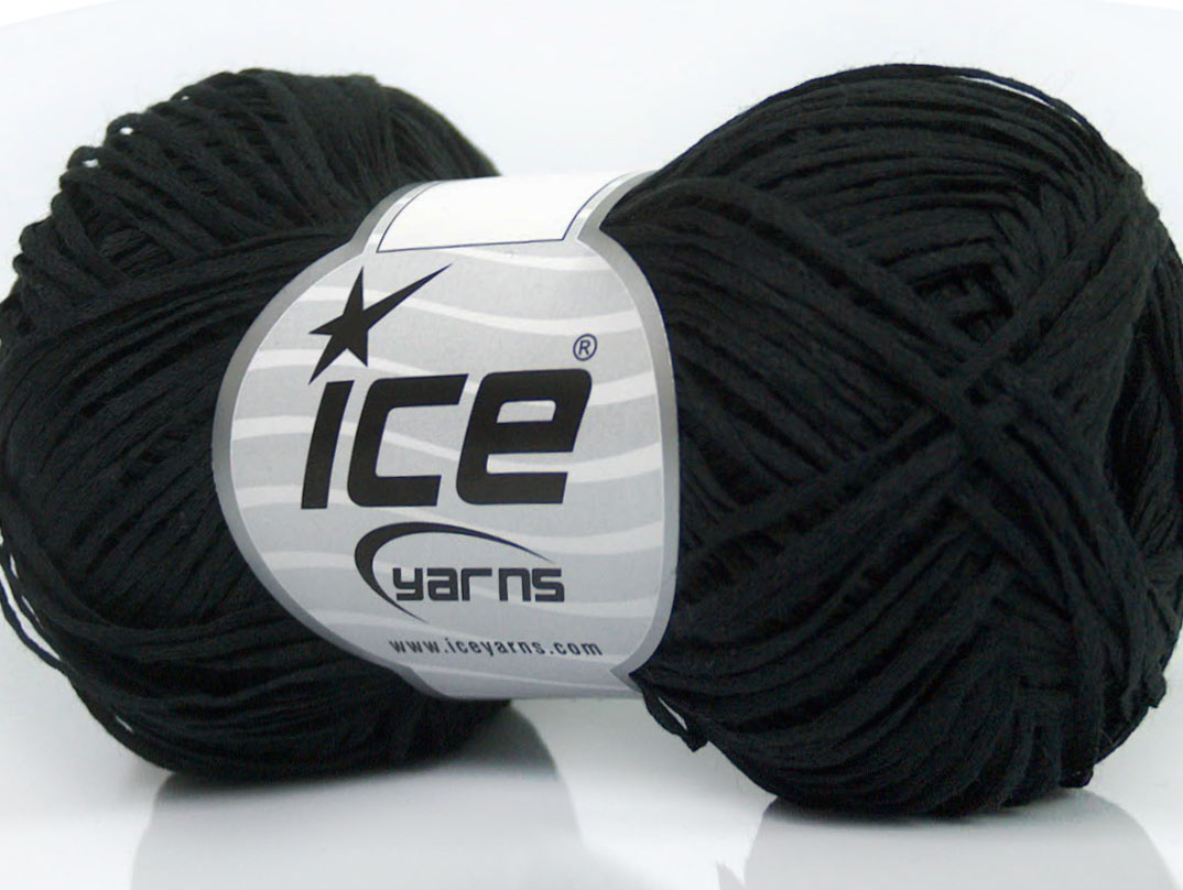 Macrame Cotton Bulky Black at Ice Yarns Online Yarn Store